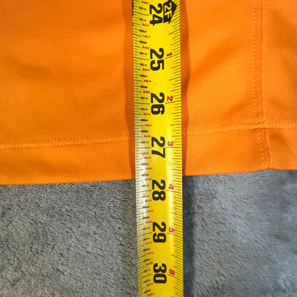 Nike Golf Polo Shirt Mens Size M Orange Tour Performance Dri-FIT 509167-873 - Picture 5 of 6